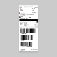 Labels 105 x 251 mm